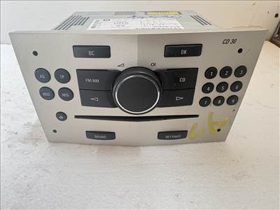 opel astra h 2004-2010 rádió      13251050