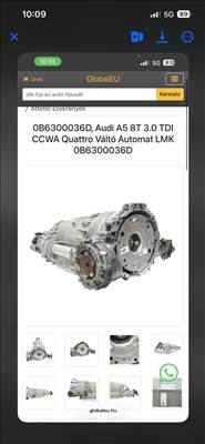 Audi A5 (B8 - 8T) Coupé 3.0 TDI quattro Tiptronic váltó 