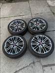  5x114.3 lyukosztású 18" használt (gyári felni) alufelni, rajta 225/40 használt Michelin nyári gumi 