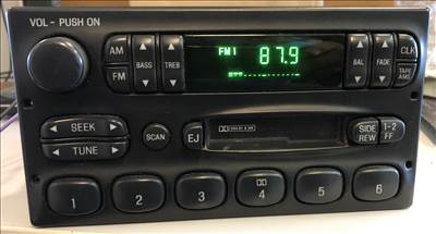 Ford F87F kazettás rádió gyári fejegység