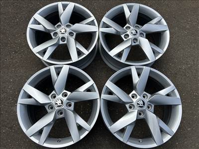 4db gyári 17" Skoda alufelni. (4346)