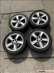  5x100 lyukosztású 16" újszerű (gyári felni) alufelni, rajta 215/45 kopott Continental nyári gumi 