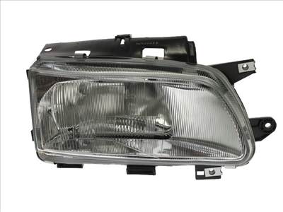 Citroen Berlingo 1996.01.01-2002.10.31 utángyártott új jobb első fényszóró H4 (belülr. áll. is) DEPO 6205p6