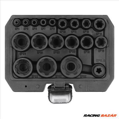 Gépi dugókulcs készlet 1/4", 3/8", 1/2" Torx Yato