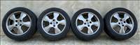  4x100 lyukosztású 15" újszerű (gyári felni) alufelni, rajta 185/55 újszerű Dunlop nyári gumi gumi 