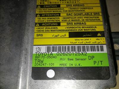 Toyota Avensis (T220) Központi Ütközés Érzékelő *111022* toyota-8917005040
