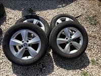 Skoda gyári alufelni szett, Karoq 57A601025S-T 5x112 16" téli gumik