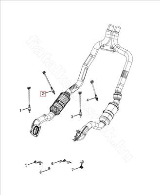 LAMBDA SZONDA        - COMPASS, GLE, R-CLASS, PT, M-CLASS, CHARGER - K05149171AB -  - FIAT eredeti Eredeti új K05149171AB