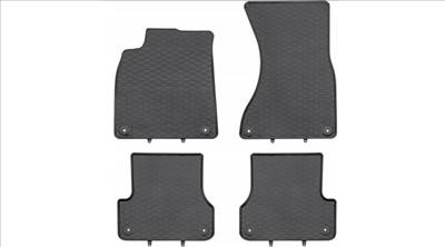 AUDI A6 C7 4G Geyer Prémium fekete gumiszőnyeg szett patenttal