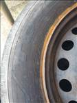  15" használt lemezfelni, rajta 195/65 eldobós gumi 
