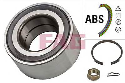 FAG 713 6400 40 - kerékcsapágy készlet CITROËN FIAT LANCIA PEUGEOT