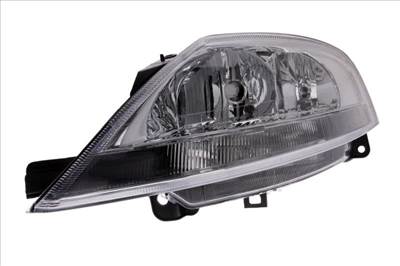 Citroen C3 2002.04.01-2009.12.31 utángyártott új bal első fényszóró H1/H7 (motoros) DEPO 6204z6