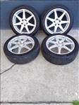  5x108 lyukosztású 17" használt Artec alufelni, rajta 225/45 használt Goodride nyári gumi gumi 