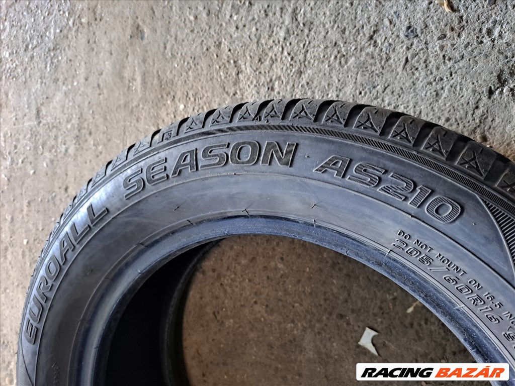 4db 205/60 R16 Falken EuroAll Season Négyévszakos gumi eladó!!! ára! 12500Ft/db 6. kép