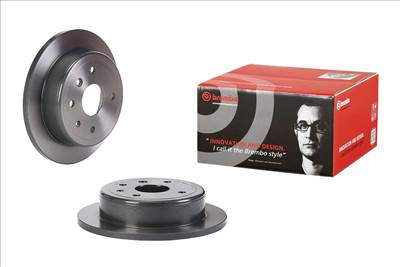 féktárcsa BREMBO 08.E764.11 for CHEVROLET, DAEWOO