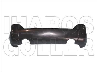 Hyundai Tucson 2004-2009 - Hátsó lökhárító fényezendő(két lyukas)