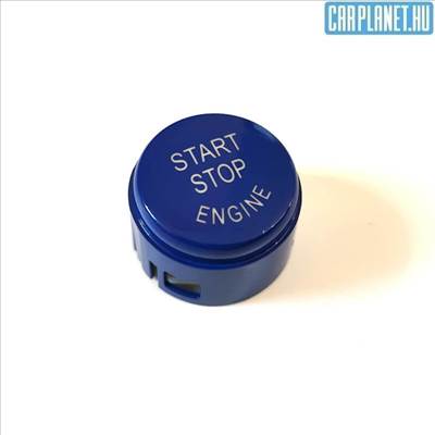 BMW start stop gomb fedél -  BMW X3 F25 / X4 F26 / X5 F15 / X6 F16 - kék