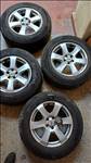  17" használt Alutec alufelni, rajta 235/65 használt Continental nyári gumi gumi 