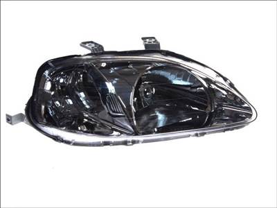 Honda Civic VI. 1999.03.01-2001.01.31 utángyártott új jobb első fényszóró H4 3/4-ajtós VALEO tip. (bel. áll.) DEPO 04331s04417