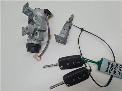 Volkswagen Golf VI gyújtáskapcsoló zárhengerrel és kulcsokkal (32108) 1k0905851b 1k0905865a