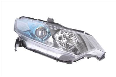 Honda Insight 2009.04.01-2013.11.01utángyártott új bal első fényszóró H11/HB3 Koito típ. kék bet. (motoros) DEPO 33101tm8g11