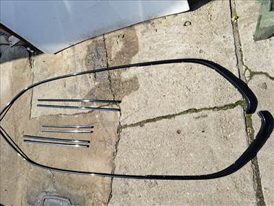 BMW E46 touring M paket fényes fekete high glossy shadowline vízlehúzó szett dekorléc