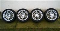 Eladó 4db 18-as 5x114.3-as it Wheels alufelni 245/45r18 Uniroyal nyári gumival