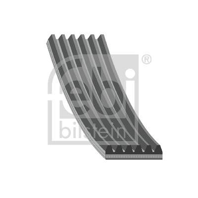 FEBI BILSTEIN 176704 - hosszbordás szíj CITROËN DS FIAT FORD MAZDA MITSUBISHI OPEL PEUGEOT TOYOTA VA