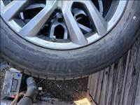  18" használt (gyári felni) alufelni, rajta 225/60 új Bridgestone nyári gumi gumi 