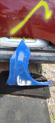 Nissan Note I Jobb első sárvédő 