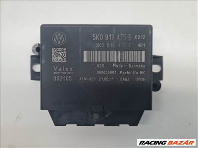 Volkswagen Golf VI tolatóradar elektronika (33086) 5k0919475e