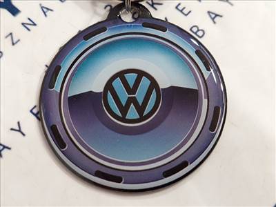 Volkswagen VW dísztárcsa kulcstartó