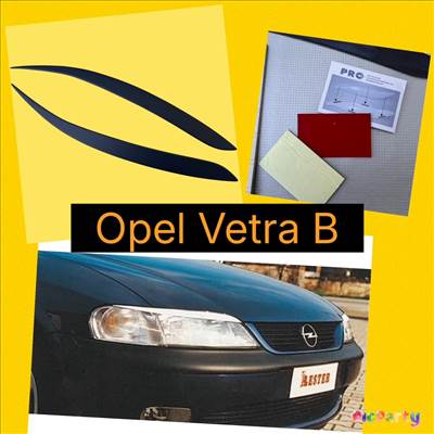 Opel Vectra B 1995-99 szemöldök spoiler párban, lámpa spoiler