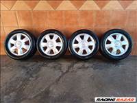 HYUNDAI 15" ALUFELNI 4X114,3 NYÁRI 195/55R15 GUMIVAL OLCSÒN!!