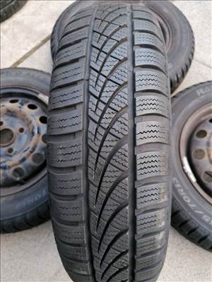 13" gyári Kia Picanto/Hyundai i10  lemezfelni, rajta 155/70R13 újszerű négyévszakos gumi 
