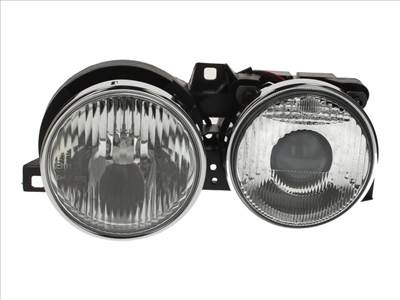 BMW 3 (E30) 1987.09.01-1990.12.31 utángyártott új komplett bal első fényszóró 2H1 DEPO 63121385767