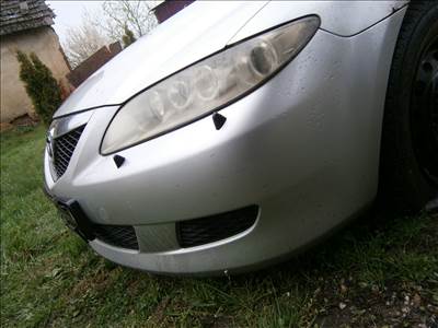 Mazda 6 (1st gen) első lökhárító /fényszórómosós, komplett