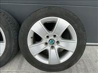 Eladó egy Skoda Octavia gyári alufelni garnitúra Hankook nyári gumival 5x112 205/55 R16