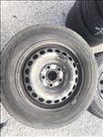  16" használt (gyári felni) lemezfelni, rajta 205/65 használt Uniroyal nyári gumi gumi 