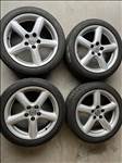  5x114.3 lyukosztású 17" használt (gyári felni) alufelni, rajta 205/50 újszerű Taurus nyári gumi