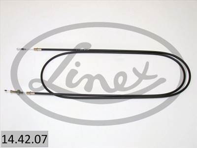 LINEX 14.42.07 - motorháztető bowden FIAT