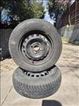  13" használt lemezfelni, rajta 175/70 használt négyévszakos gumi gumi 