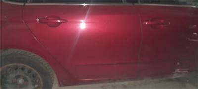 Citroën C4 II jobb hátsó ajtó LKR bordó gyöngyházpiros metál
