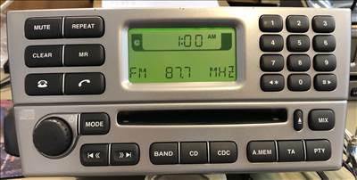 Jaguar gyári CD rádió fejegység 9X43-18B876-CC