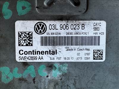 Volkswagen Golf VI 1.6CRTDI motorvezérlő 03L906023B 