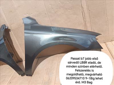 Volkswagen Passat B8 LB8R jobb első sárvédő eladó.Minden színben.