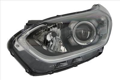 Kia Ceed 2018- utángyártott új bal első fényszóró 2H7+LED napp.fény DEPO 92101j7050