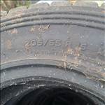  15" használt felni, rajta használt Pirelli versenygumi gumi 