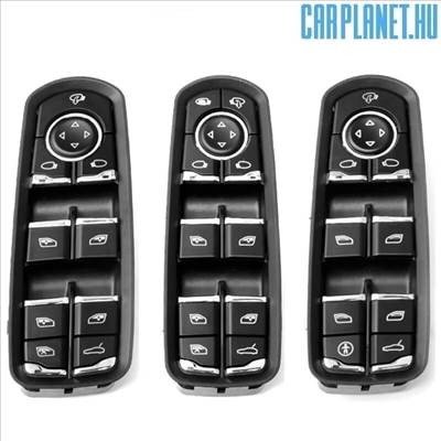 Porsche Panamera Macan Cayenne ablakemelő kapcsoló sofőr bal első - 3 verzió