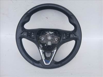 opel astra k 2015-2021 kormánykerék   fekete bőr   13403216